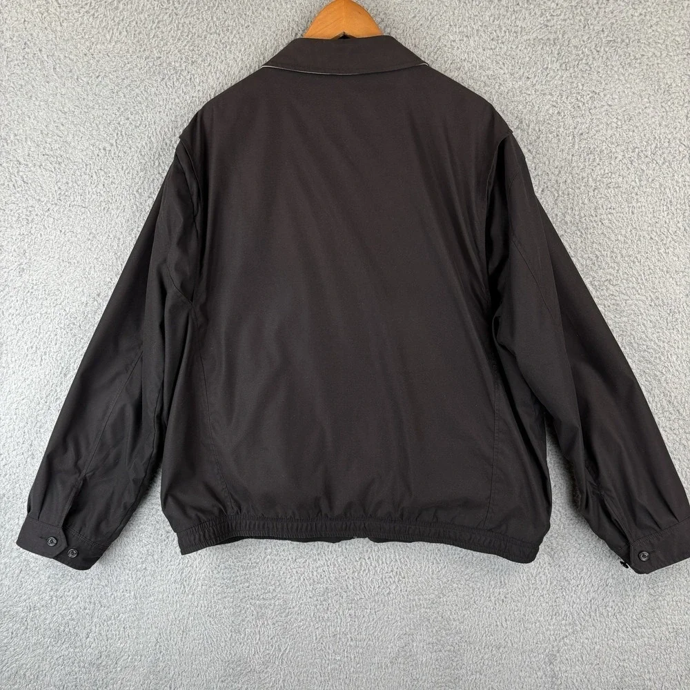 Polo Ralph Lauren Black Harrington Bi-Swing Jacket Mens 2XL‎ Bomber Chin Strap